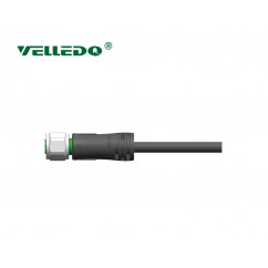 Соединитель для распределительной коробки VELLEDQ M12-F17T14-10.0PUR/BK